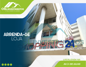 Arrenda-se Loja no Shopping 24